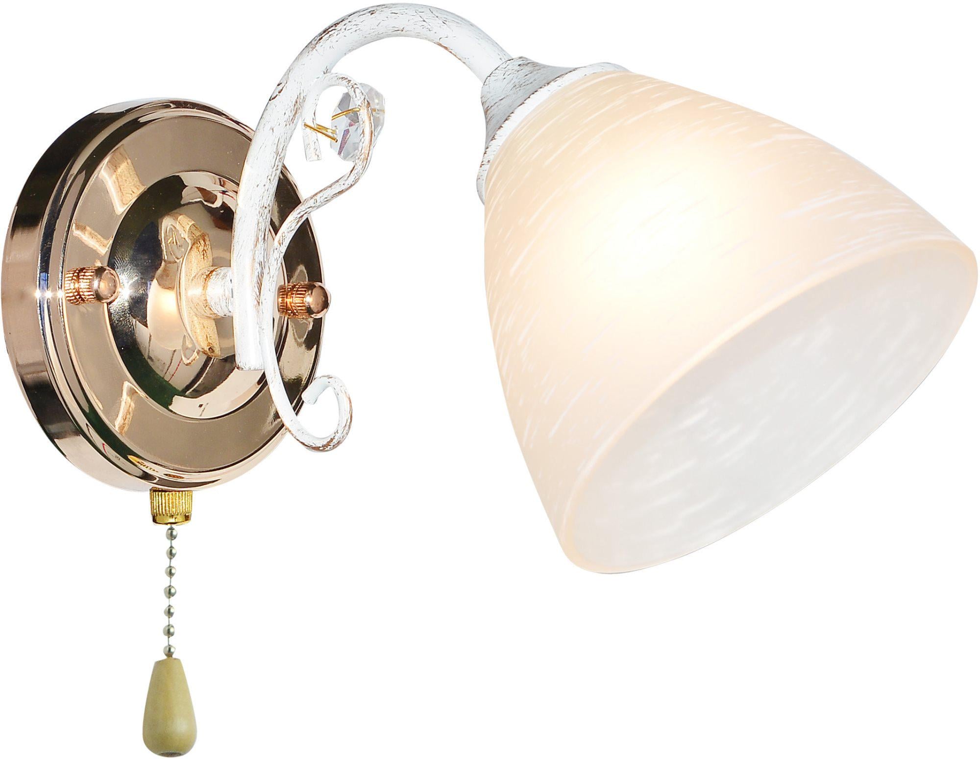 Бра настенное IS MH32106-1 Golden CR+ WH+Golden Patina Золотой/Белый/Золотая патина Бра настенное IS MH32106-1 Golden CR+ WH+Golden Patina Золотой/Белый/Золотая патина