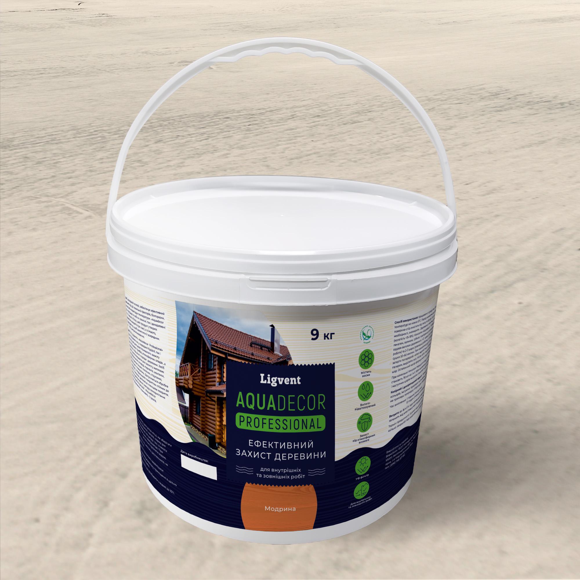 Краска для дерева Ligvent Аквадекор 9 кг Лиственница (000000162) - фото 1 Краска для дерева Ligvent Аквадекор 9 кг Лиственница (000000162) - фото 1