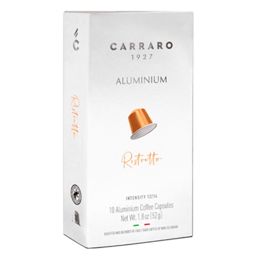 Кава в капсулах Carraro Nespresso Aluminium Ristretto 10 шт.