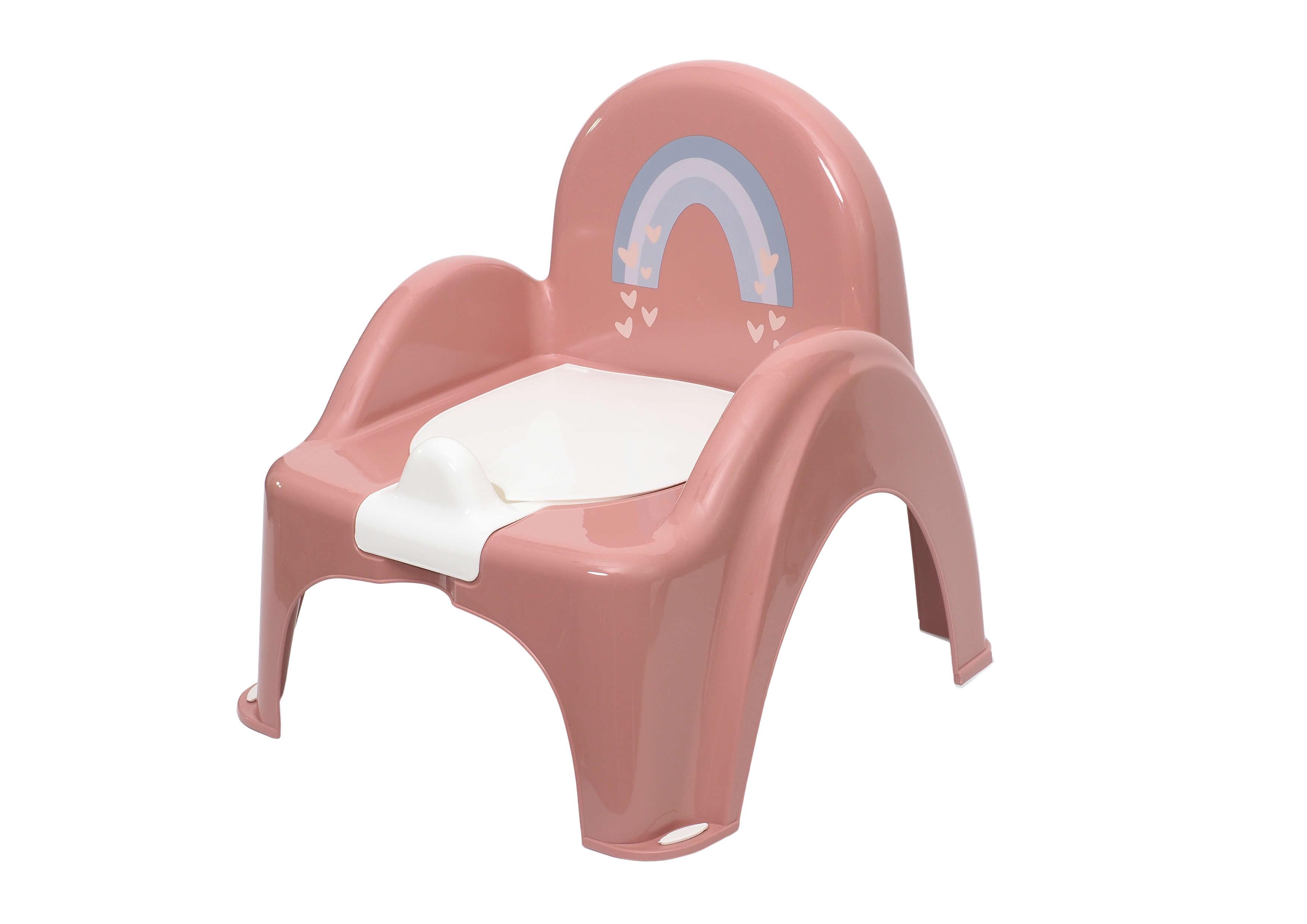 Горщик-крісло дитячий Tega Baby Метео музичний з кришкою Рожевий Горщик-крісло дитячий Tega Baby Метео музичний з кришкою Рожевий