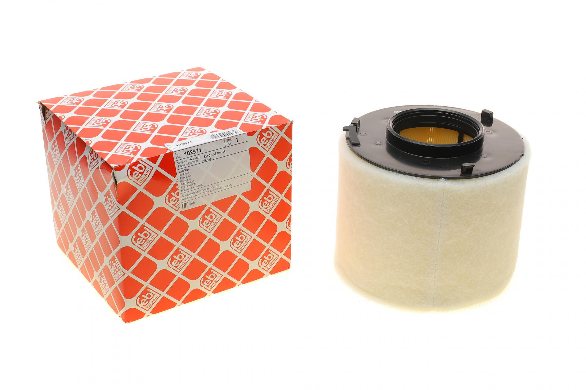Фільтр повітряний FEBI BILSTEIN для Audi A4/A5/Q5 2,0D/2,0H 15- (102971)