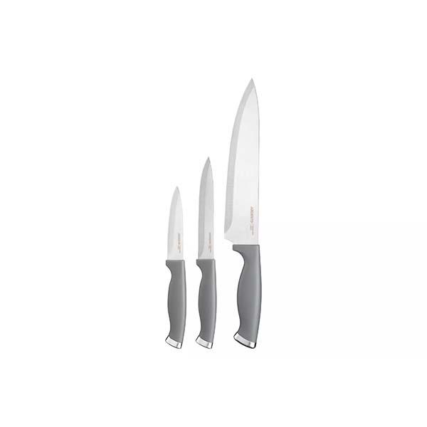 Набор ножей Ardesto 3 предмета Серый (ЦБ-00033290) - фото 6 Набор ножей Ardesto 3 предмета Серый (ЦБ-00033290) - фото 6