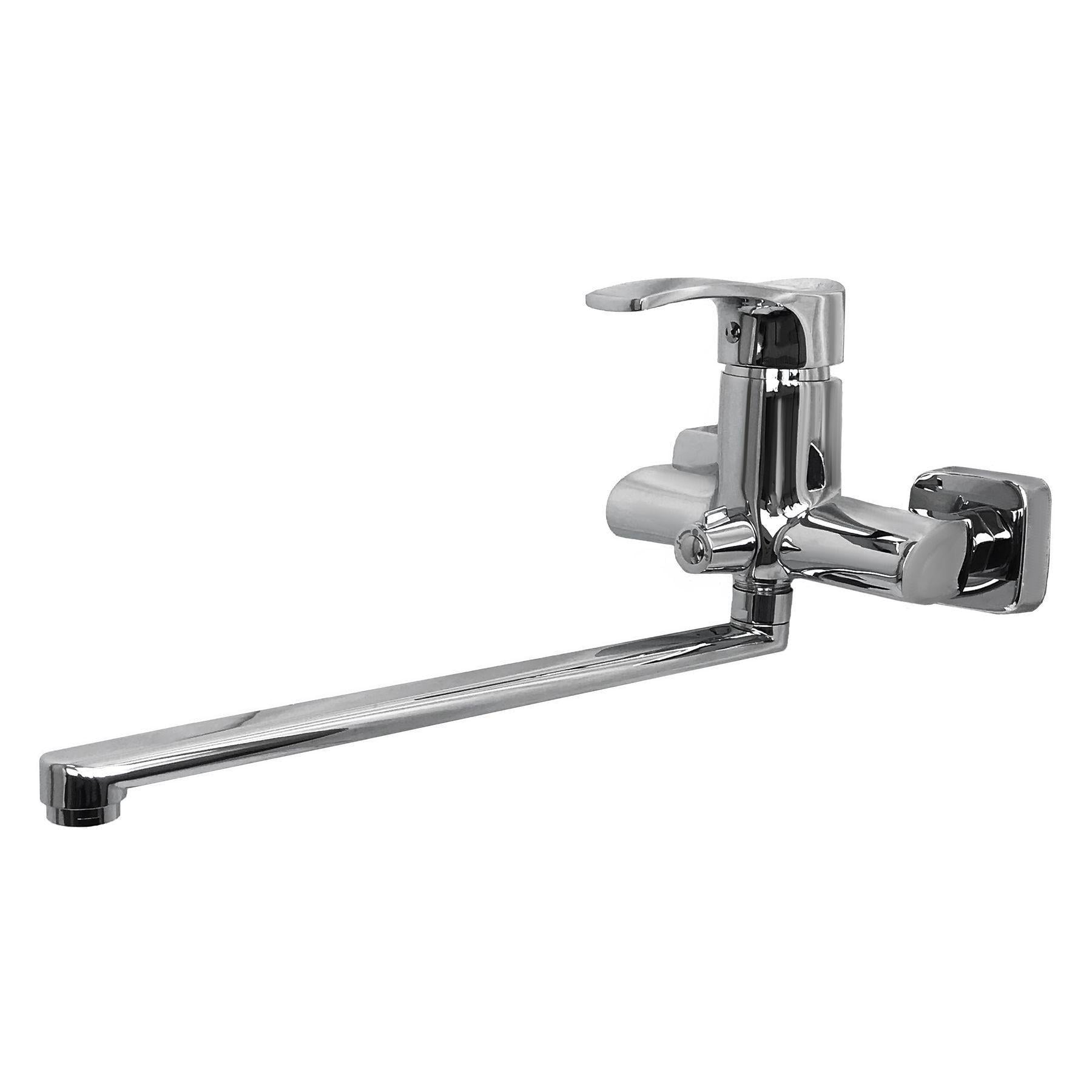 Смеситель для ванны Globus Lux Queensland GLQU-208 однорычажный Хром (GSR-000008763)