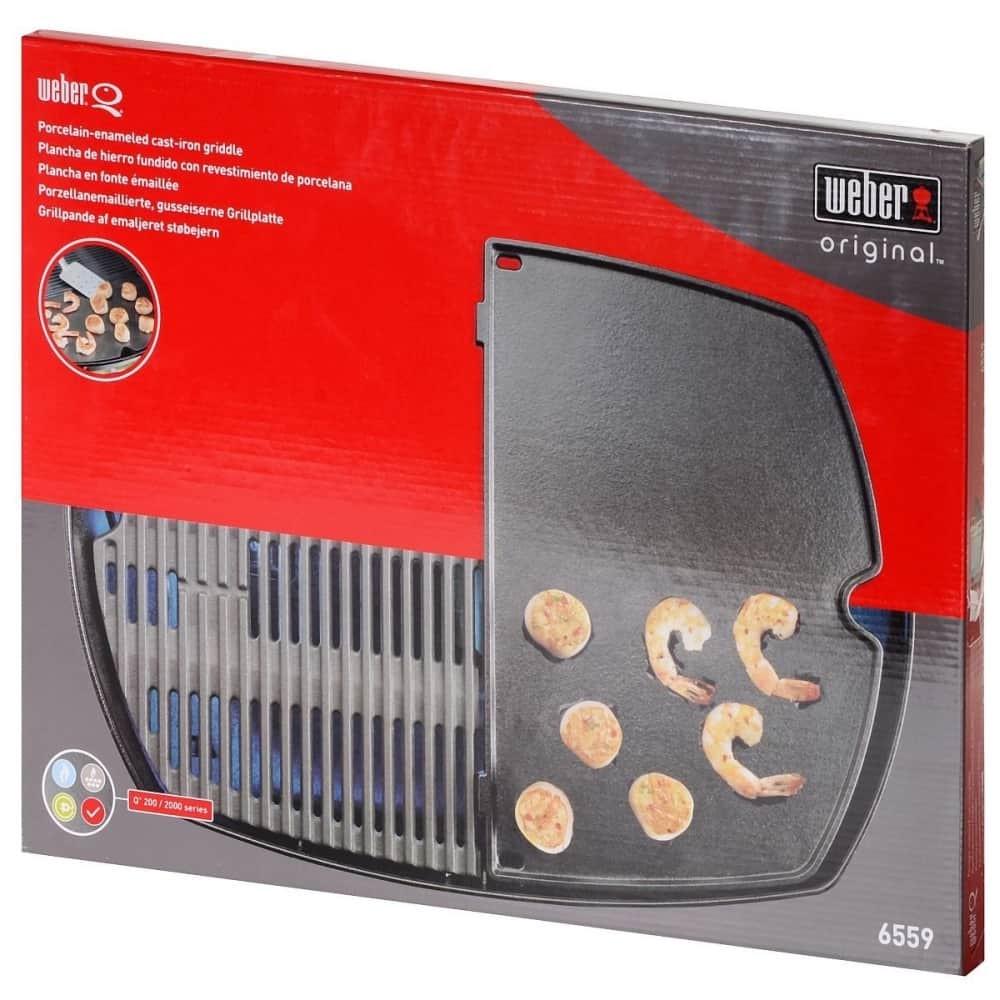 Чавунний противень для грилів Weber Q2000 (6559) - фото 6