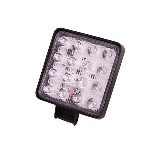 Фара рабочего света Pulso WLP-48S1S5 Spot 16 Led 3 W 10-30 V 48 W 6000K 108x108x50 мм (254101)