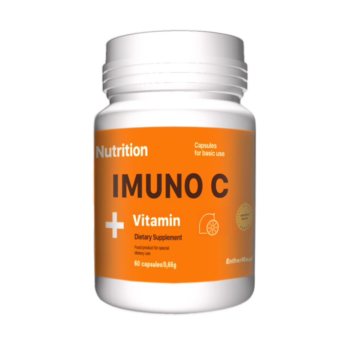 Витамины EntherMeal Imuno C Vitamin 60 капсул