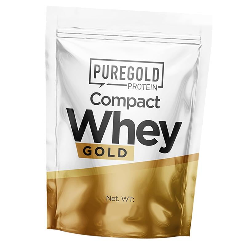 Протеин Pure Gold Protein Compact Whey Gold Персиковый йогурт с пищеварительными ферментами 500 г (29618004)