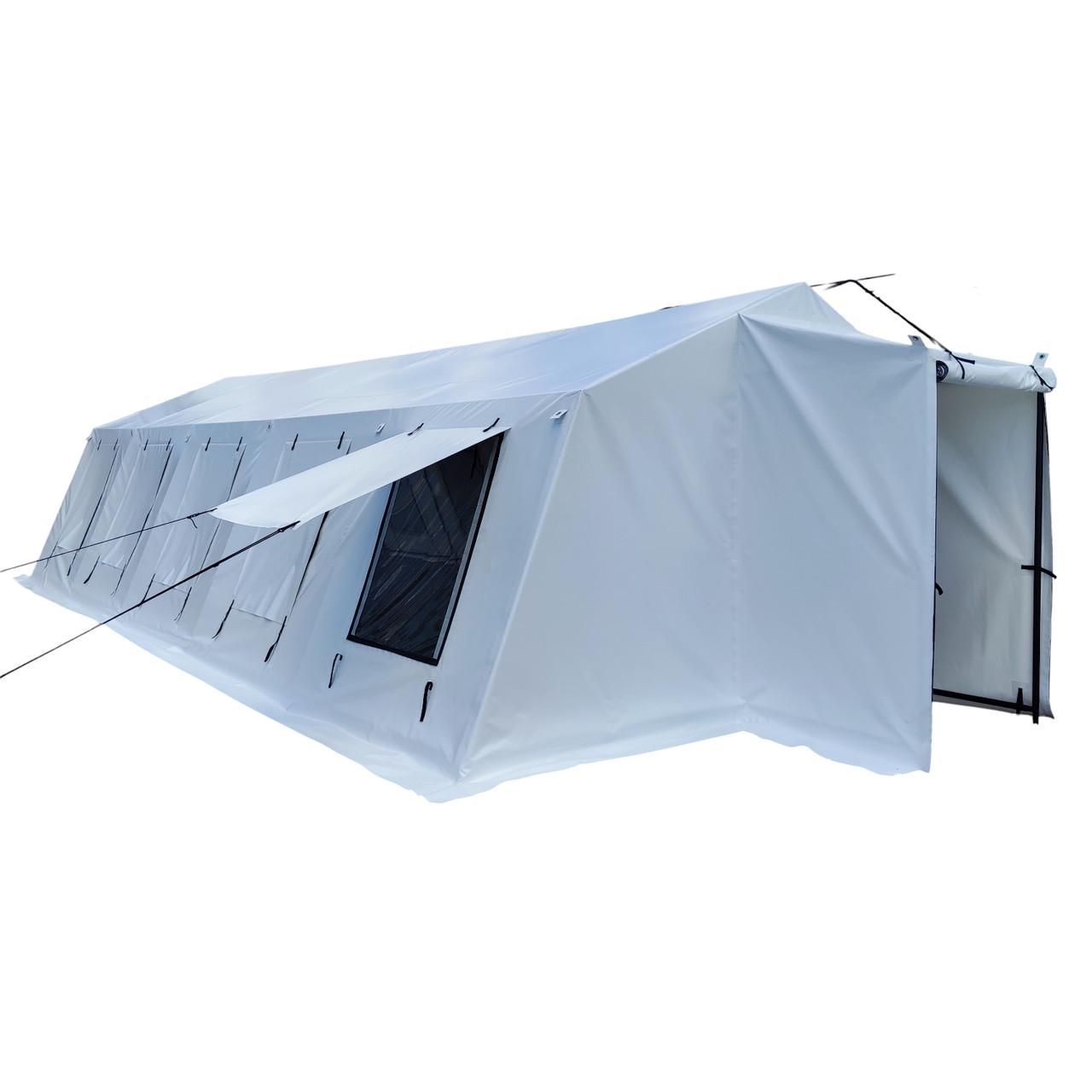 Намет каркасний ПВХ Британка 56,6 м² 20/36 осіб 1/2 яруси