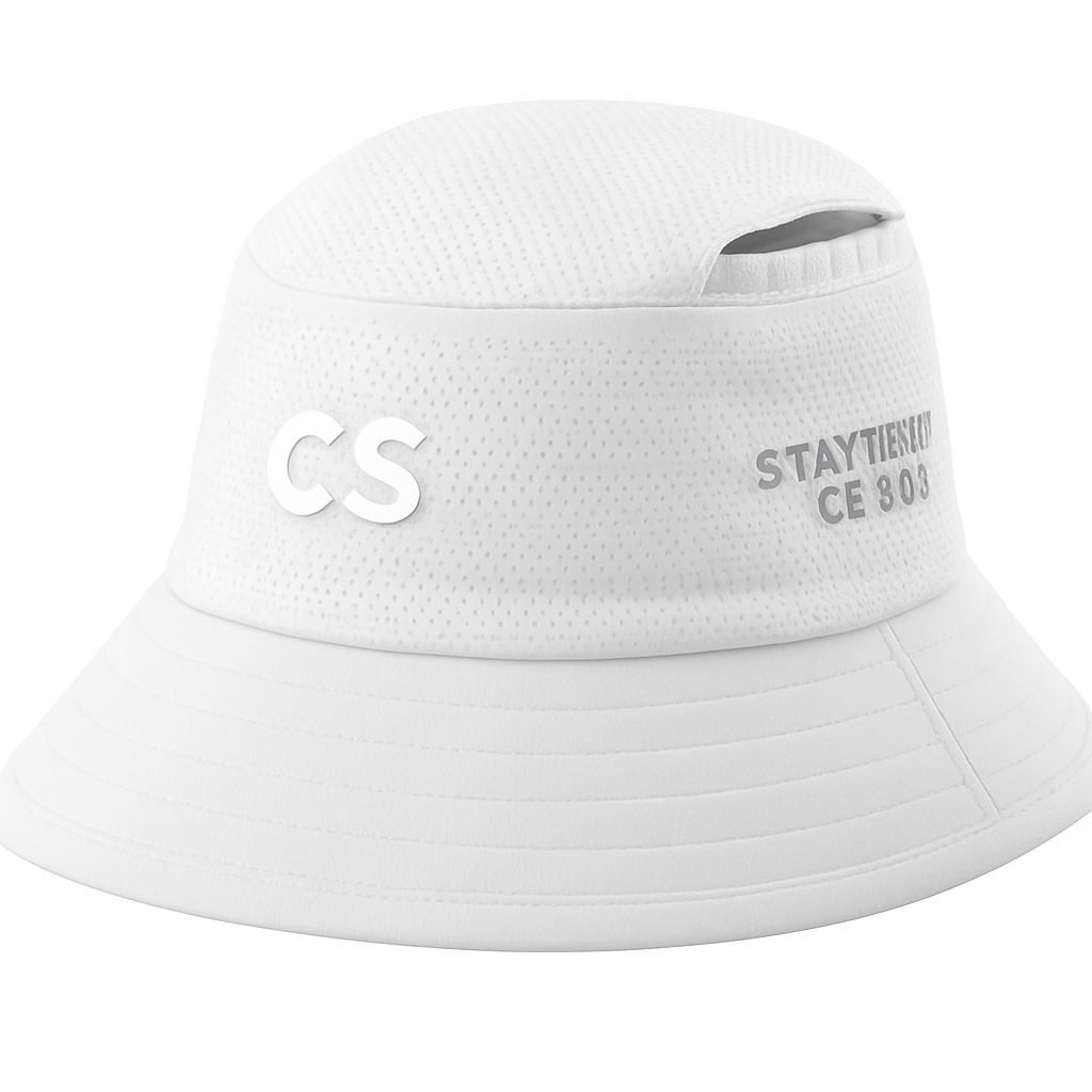 Панама сонцезащитная с кармашком для льда Compressport StayFresh Ice Bob White (27676160)