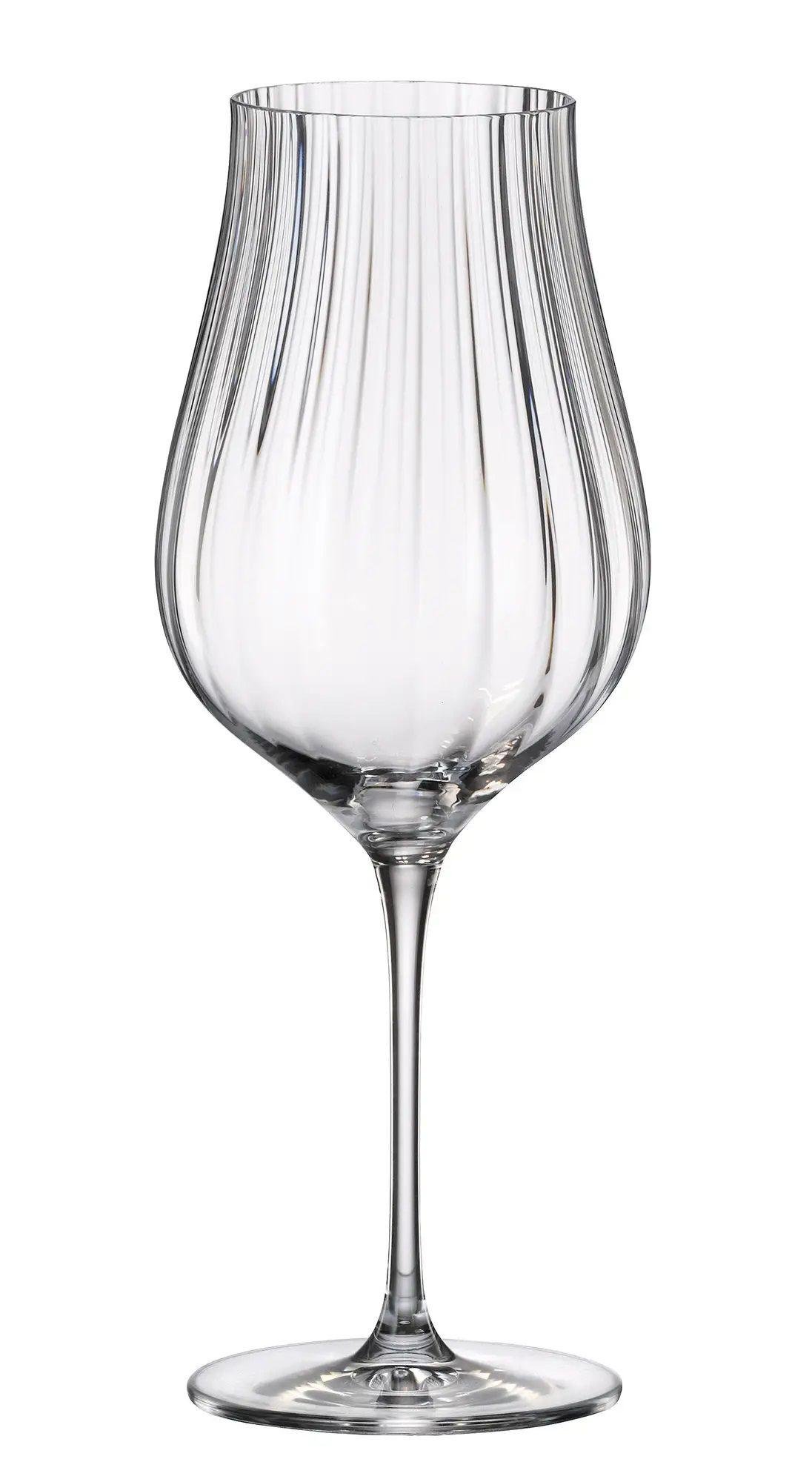 Бокалы для вина Bohemia Limosa Optic 650 мл 6 шт. (1SJ51/00000/650)