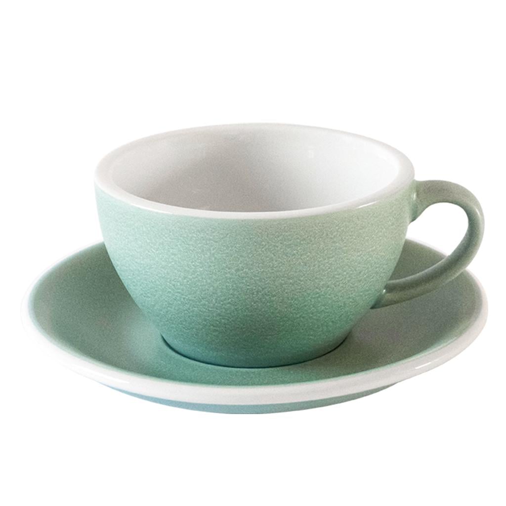 Набор Loveramics EGG Cappuccino Cup and Saucer чашка и блюдце 250 мл Mineral Colours Изумрудный