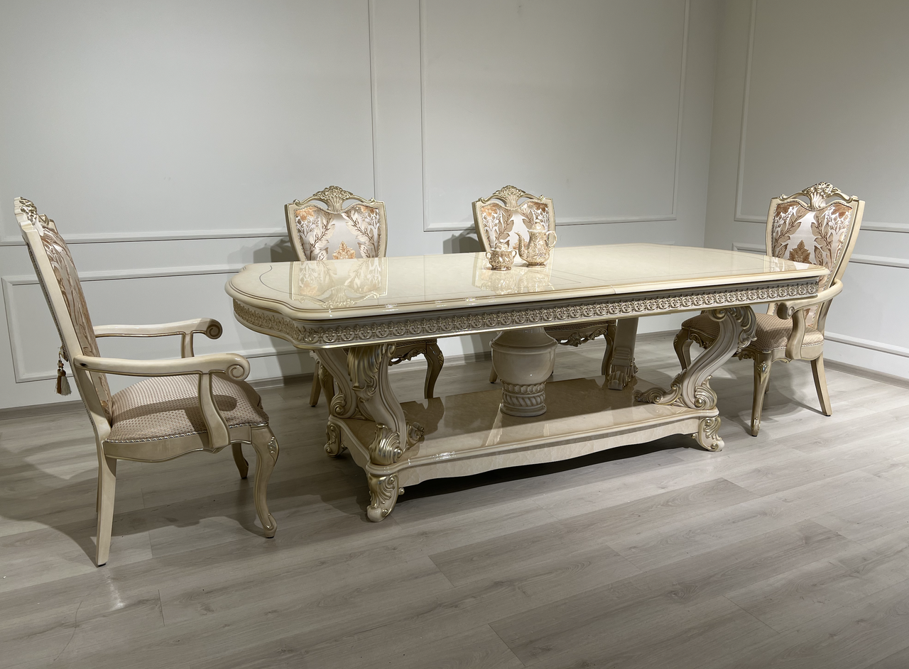 Комплект Joss Комо стол и стулья в стиле Барокко (295008723)