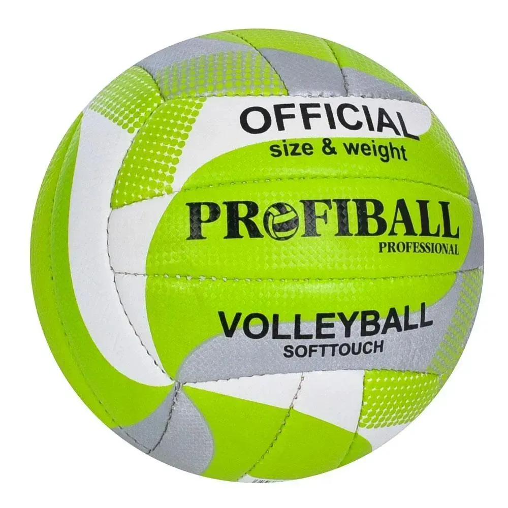Волейбольный мяч ProfiBall из полиуретана 65-66 см Желтый (150-98-1166ABCGR)
