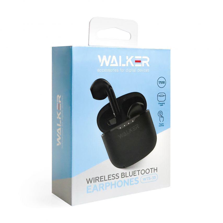 Навушники Bluetooth WALKER WTS-33 Black - фото 15