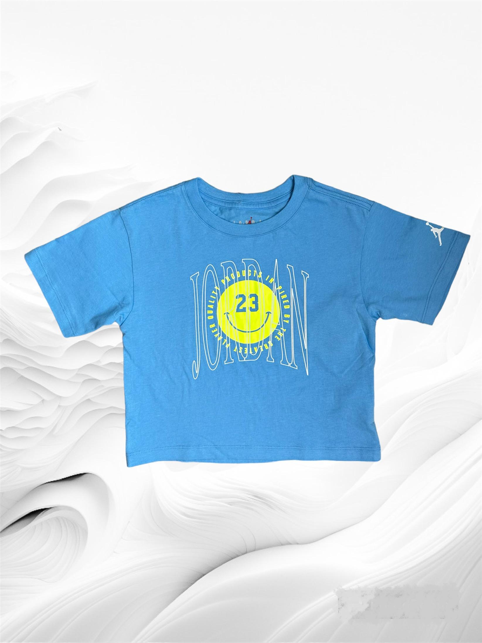 Футболка Jordan 5-6 лет 110-116 см Голубой (0012901)
