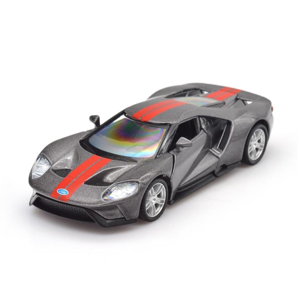 Игрушечная машинка FORD GT 2019 TechnoDrive 250338U 1:32 Серый (3074137777)