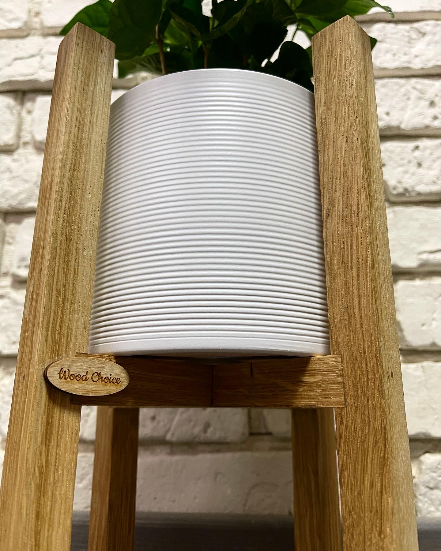 Комплект подставок для вазонов и цветов 3 шт. Дуб (199) - фото 4 Комплект подставок для вазонов и цветов 3 шт. Дуб (199) - фото 4