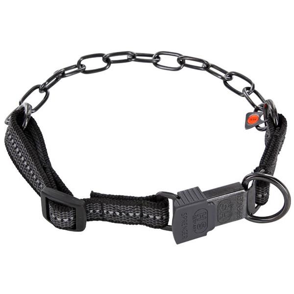 Ошейник регулируемый для собак Sprenger Adjustable Collar with Assembly Chain среднее звено нержавеющая сталь с нейлоном (51549_003_S7)
