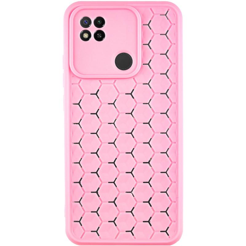 Противоударный Чехол TPU Honeycomb для Xiaomi Redmi 9C Light Pink