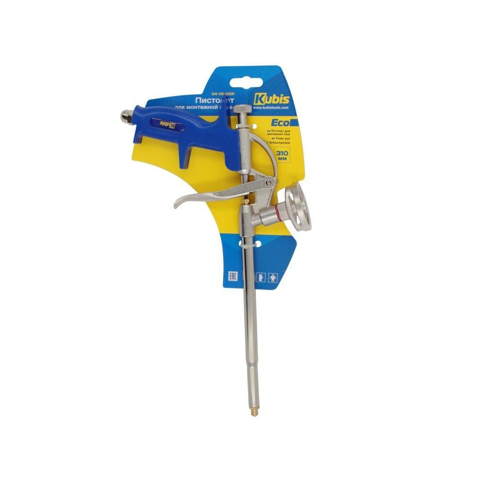 Пистолет для монтажной пены Kubis FoamPro редукционный регулятор 335 мм (04-05-0434) Пистолет для монтажной пены Kubis FoamPro редукционный регулятор 335 мм (04-05-0434)