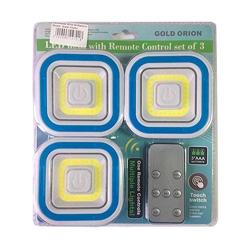 Комплект светодиодных светильников Light Remote Control Set с пультом и таймером на батарейках (ULT-9986310)