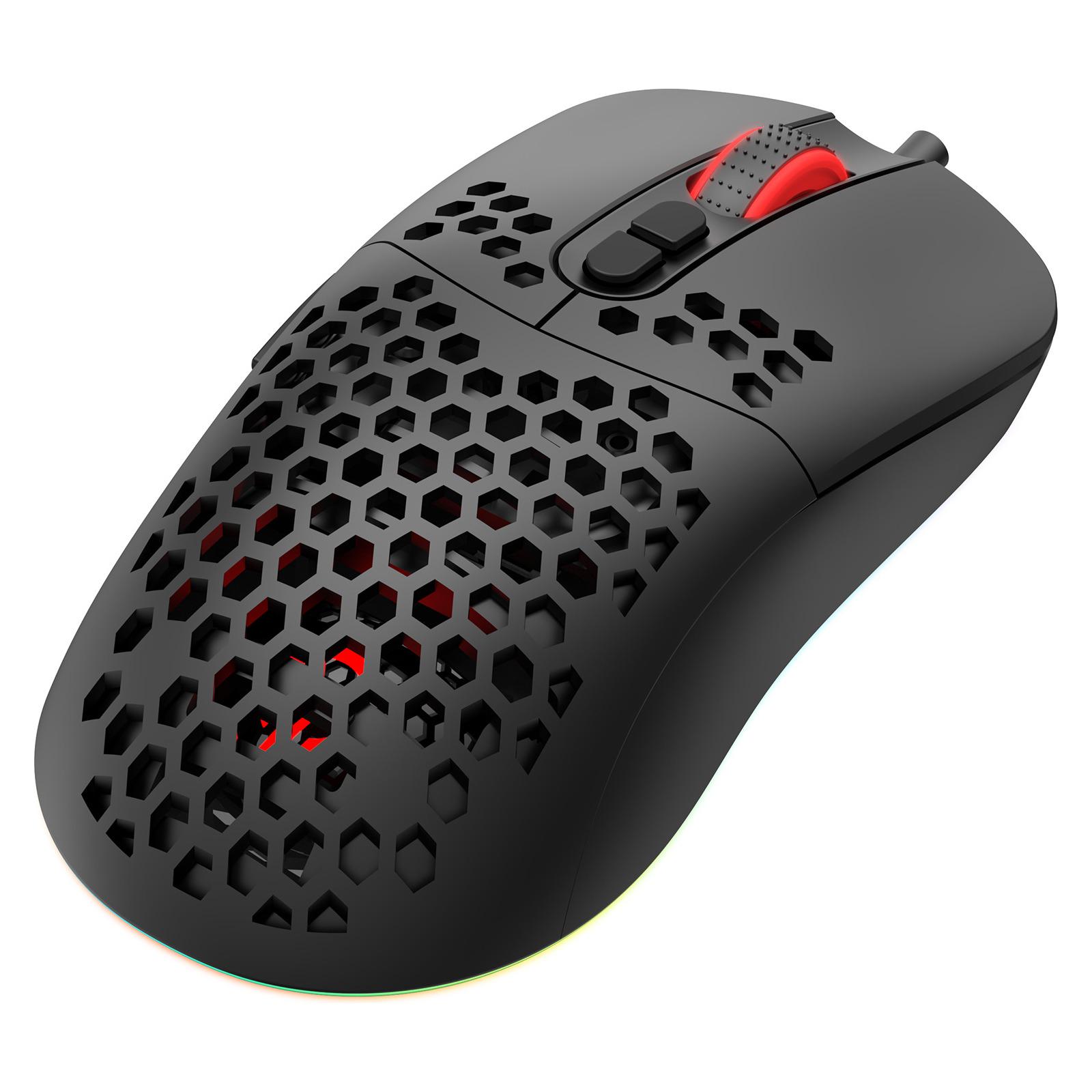 Компьютерная мышка проводная GamePro GM395 с RGB-подсветкой Black (26449358) - фото 5 Компьютерная мышка проводная GamePro GM395 с RGB-подсветкой Black (26449358) - фото 5