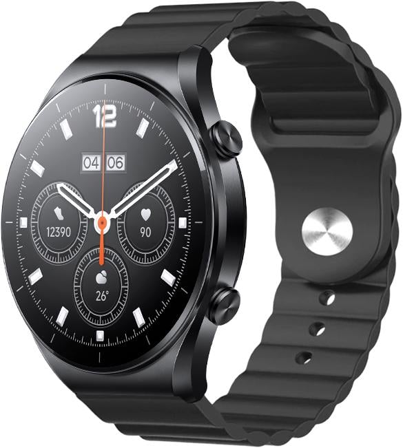 Ремешок Wave для Xiaomi Watch S1 Acttive Black (29008-2B) - фото 1 Ремешок Wave для Xiaomi Watch S1 Acttive Black (29008-2B) - фото 1