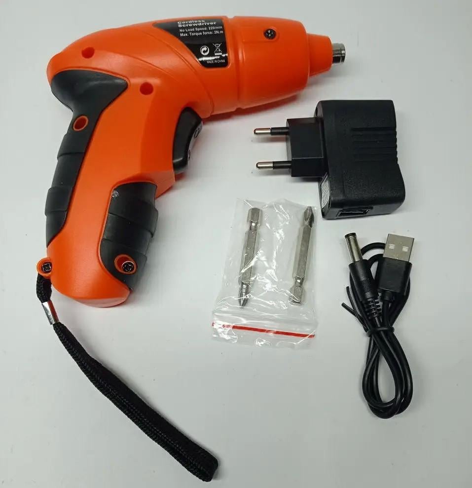 Шуруповерт беспроводной на аккумуляторе Cordless Screw Tools Tuoye TUOYE ScrewDriver Tools - фото 3