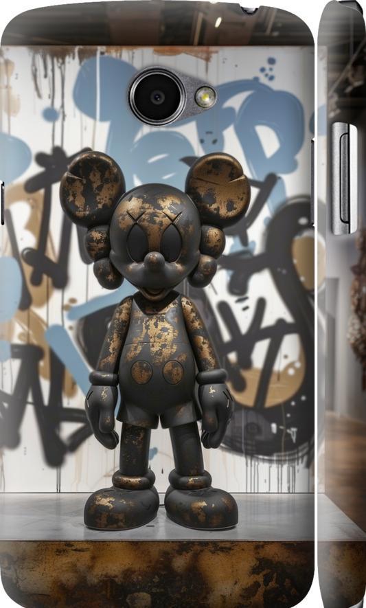 Чехол на LG K5 X220 Bronze kaws v2 (6098m-457-42517)