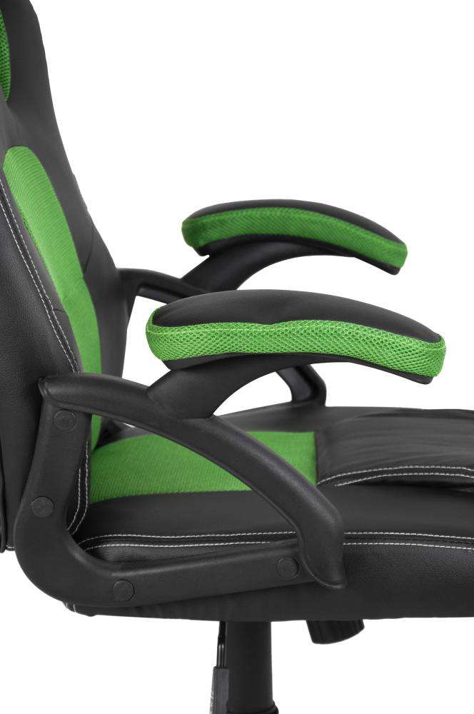 Кресло геймерское с TILT Home Fest Oskar до 120 кг Зеленый/Черный - фото 5