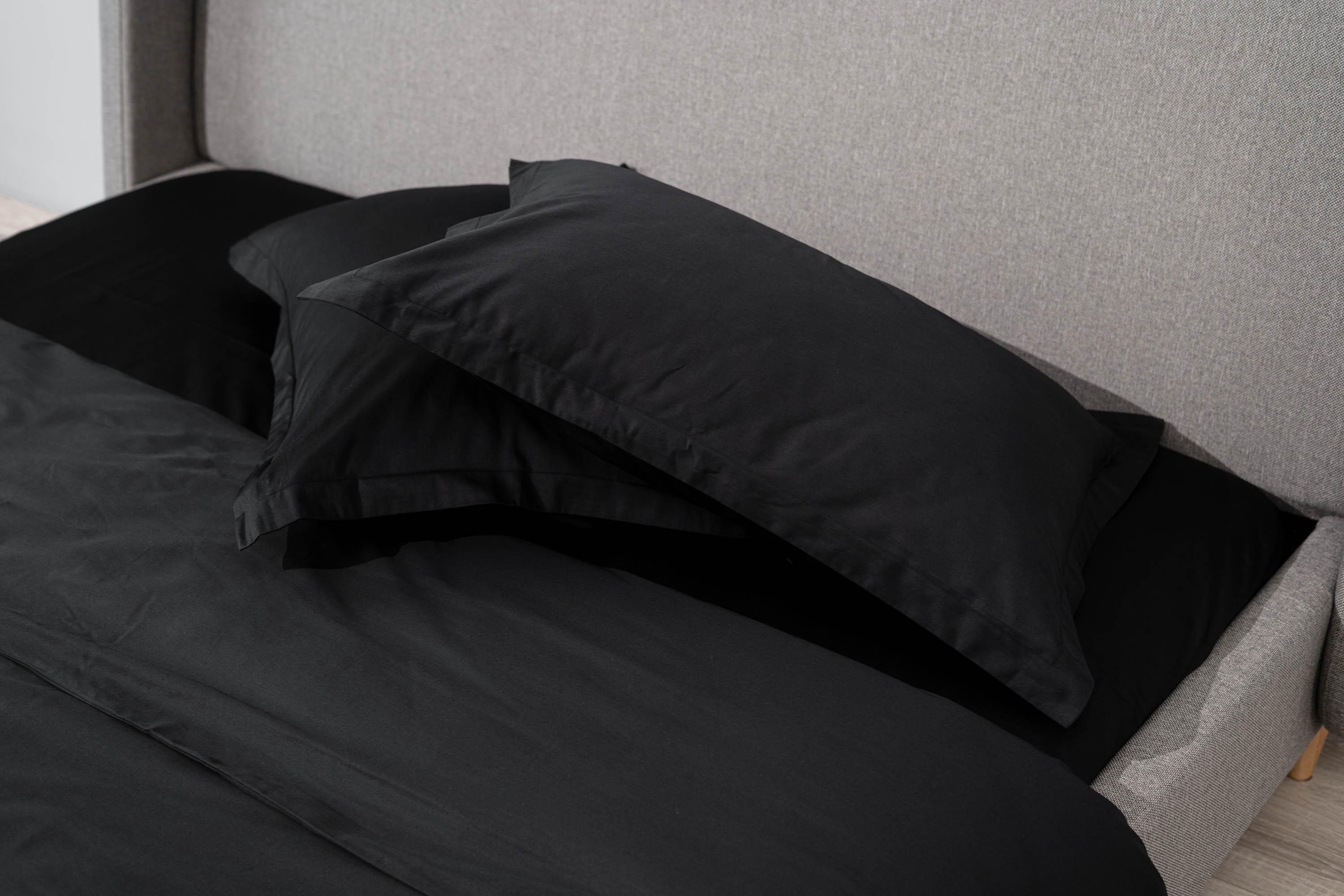 Комплект постельного белья Ardesto Mix&Match двуспальный 200х220 см Черный (ART2022SL) - фото 5 Комплект постельного белья Ardesto Mix&Match двуспальный 200х220 см Черный (ART2022SL) - фото 5