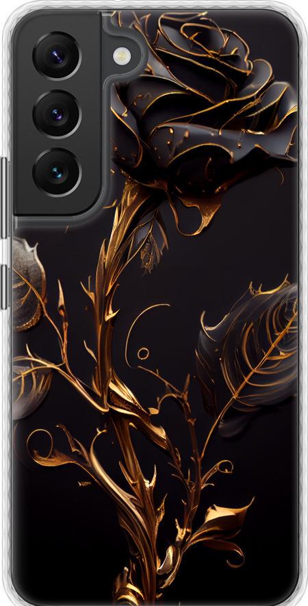 Чехол на Samsung Galaxy S22 Роза 3 (5552pc-2494-42517) Чехол на Samsung Galaxy S22 Роза 3 (5552pc-2494-42517)