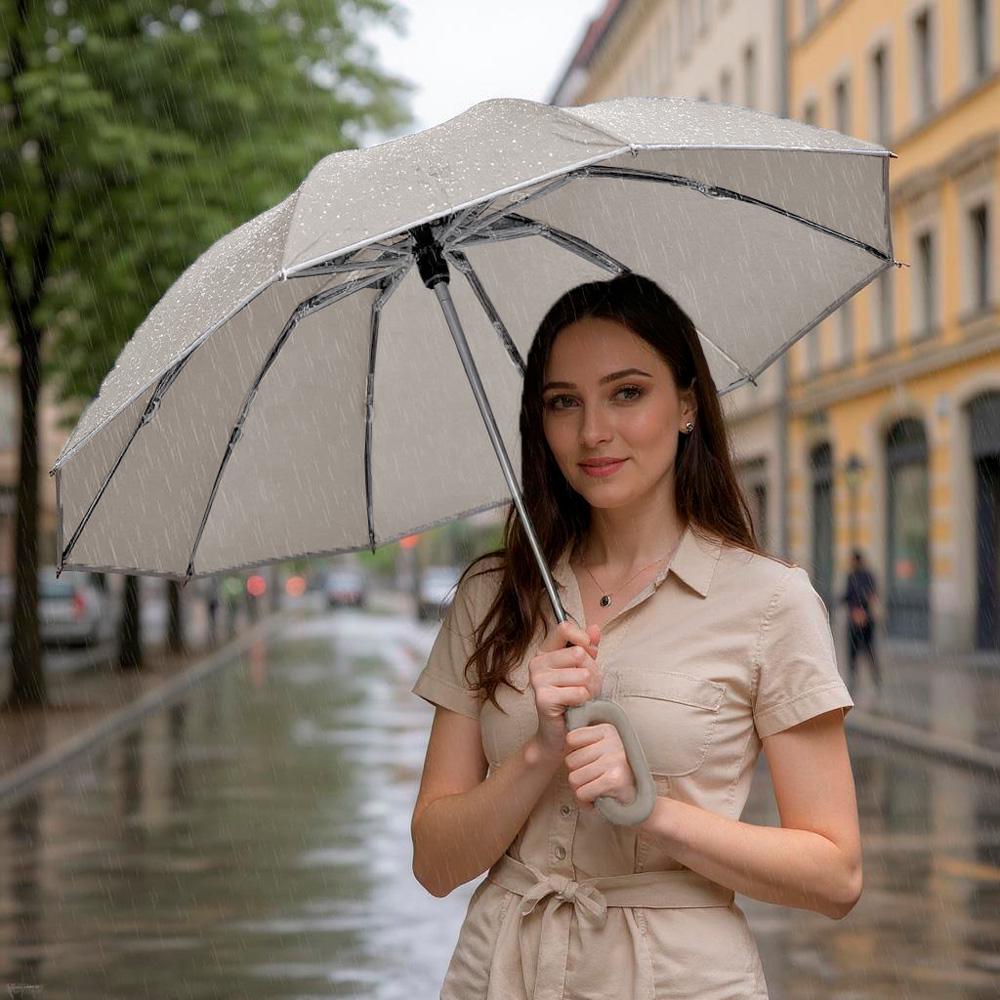 Зонтик автоматический LOSSO ClipX Серый (521031169) - фото 2 Зонтик автоматический LOSSO ClipX Серый (521031169) - фото 2