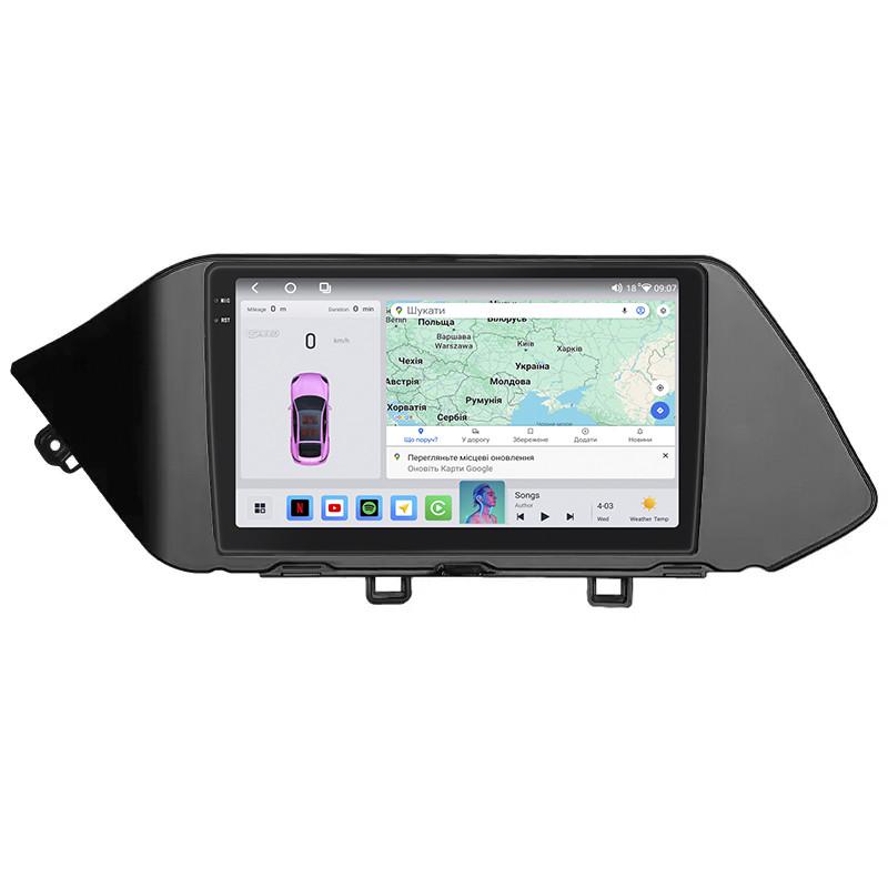 Автомагнитола штатная Lesko QLED CarPlay/4G/Wi-Fi/GPS/360° для Hyundai Sonata VIII DN8 2019- 4/64Gb 10" (2352209044)