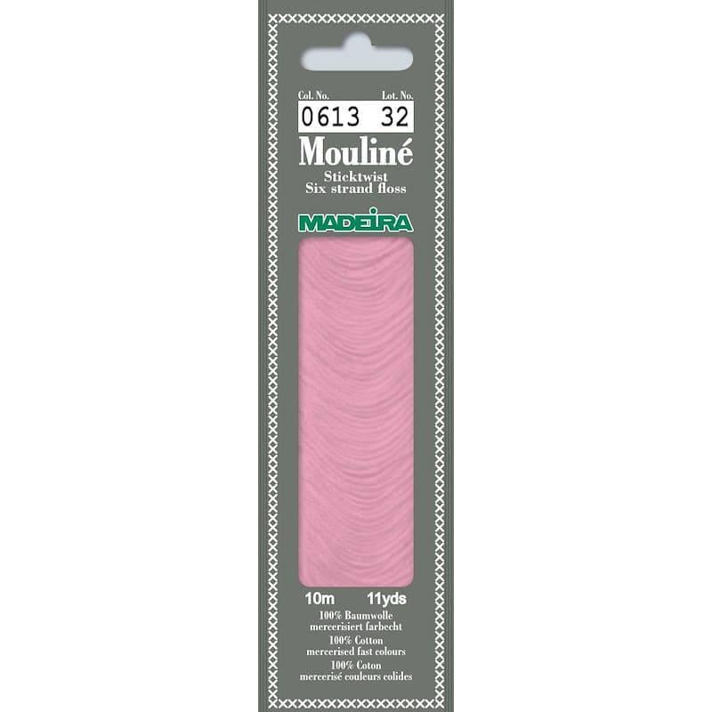 Нитки мулине Madeira 0613 Mouline Розово-пурпурный Нитки мулине Madeira 0613 Mouline Розово-пурпурный