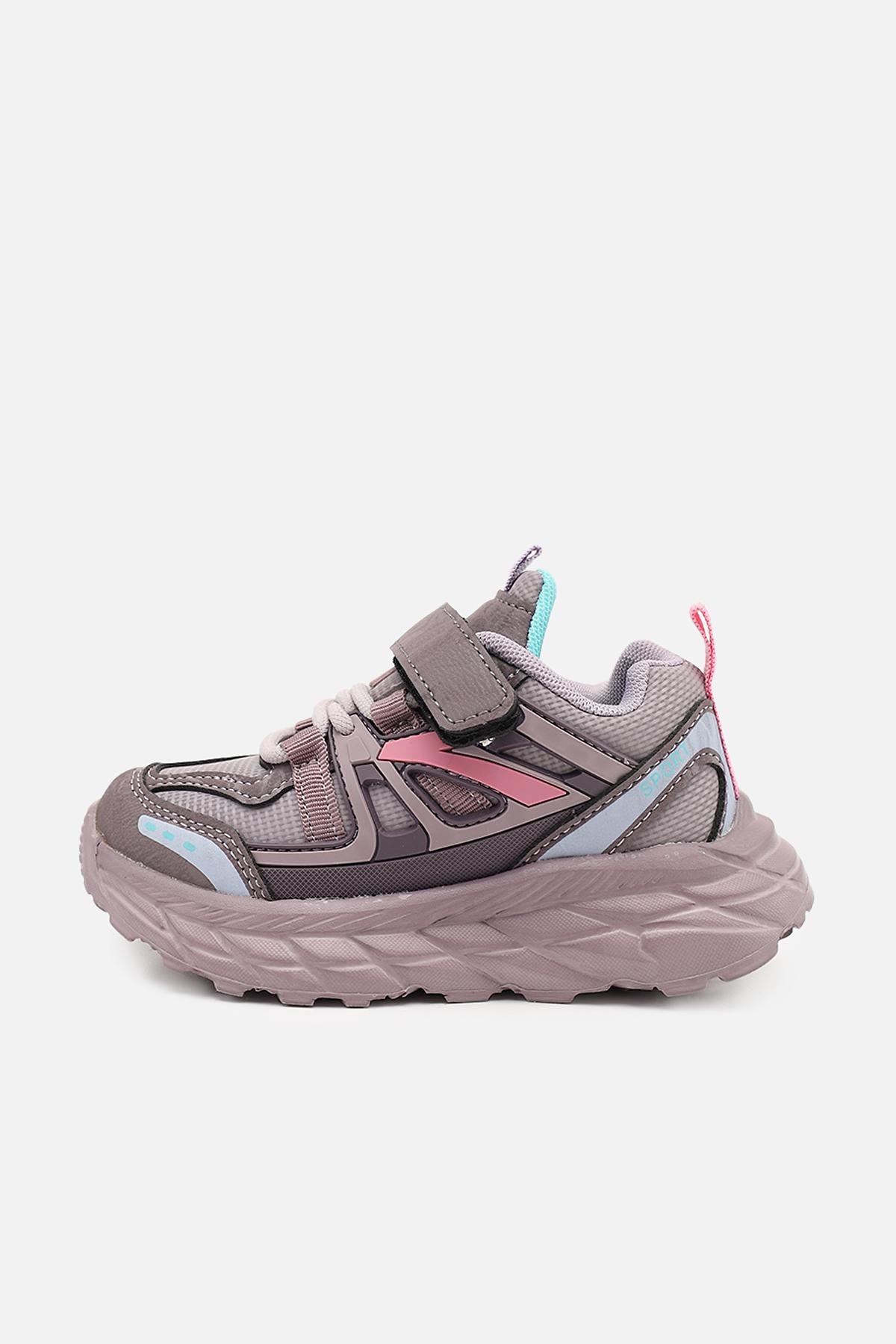 Кросівки для дівчинки ЦБ-00273862 на плоскій підошві р. 27 Бузковий (SKT001056541)