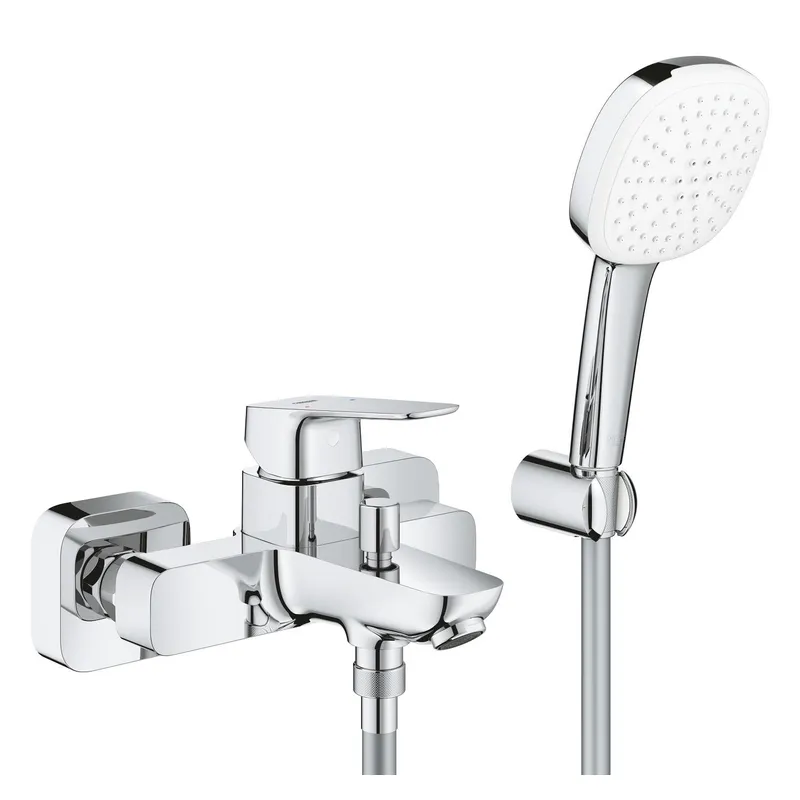 Смеситель для ванны Grohe Cubeo однорычажный (1018140000) Смеситель для ванны Grohe Cubeo однорычажный (1018140000)