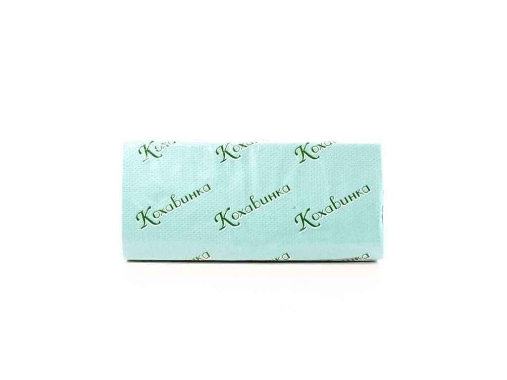 Полотенца бумажные Кохавинка V-типа 23x25 см 170 шт. Зеленый (847526)