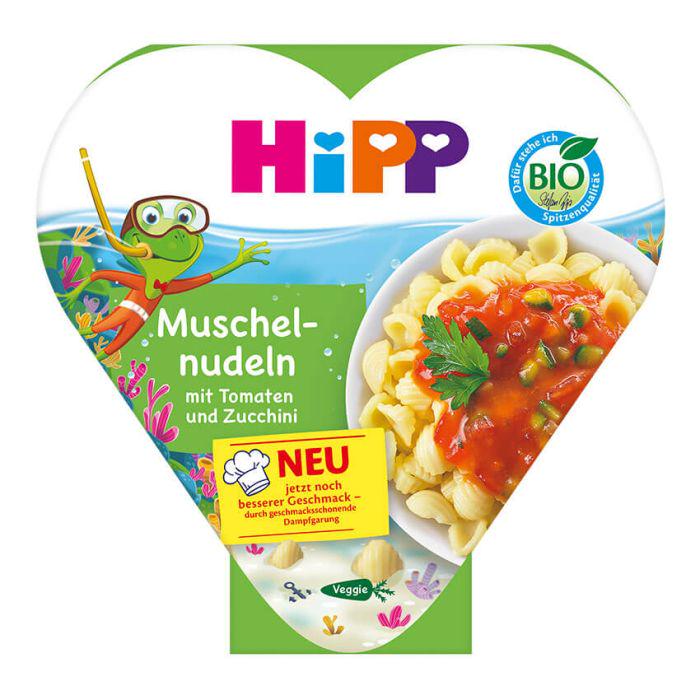 Черепашки HiPP з томатами та цукіні 250 г