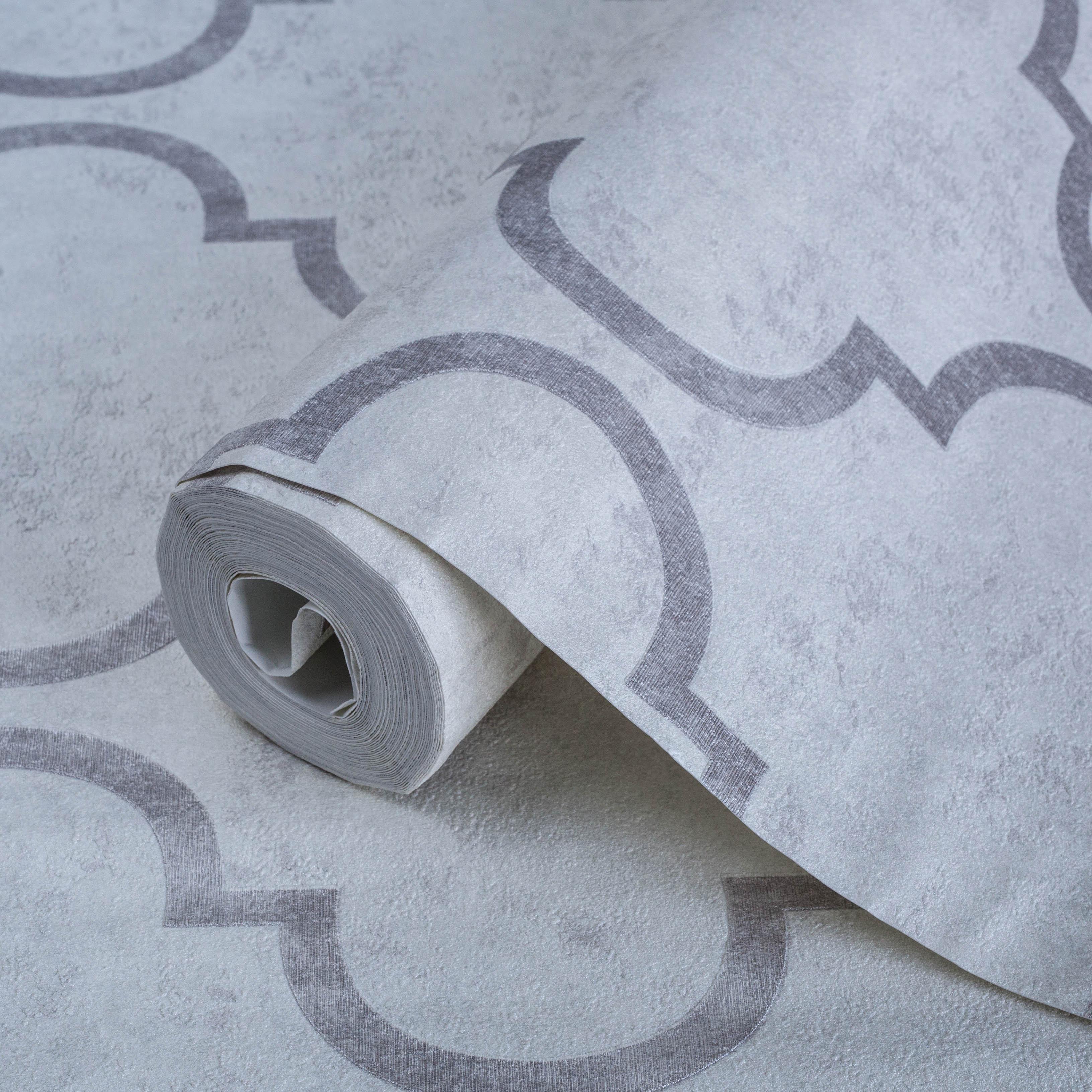 Обои виниловые AdaWall Indigo с восточным орнаментом на флизелиновой основе (4703-1)