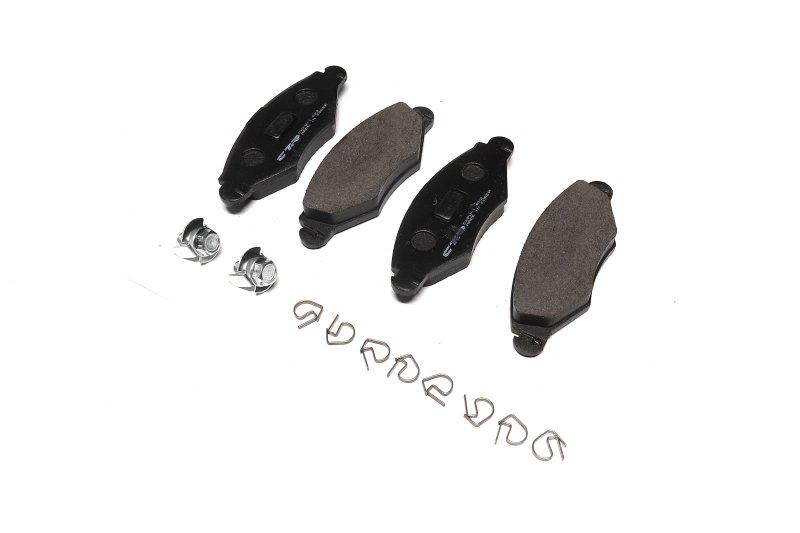 Колодки тормозные Peugeot 206 передние old ckpu-1 CTR GK0858