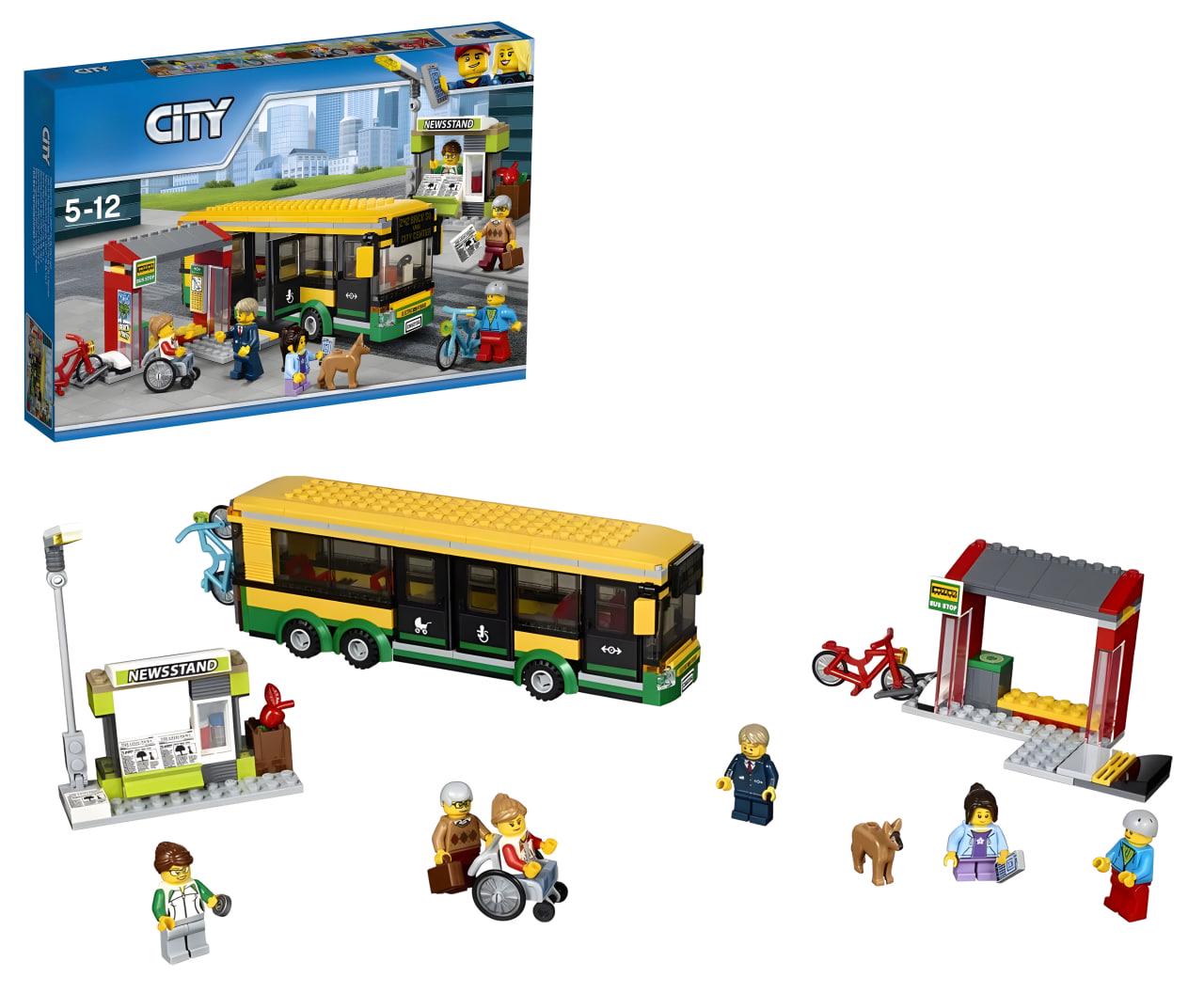 Конструктор City Автобусная остановка 337 деталей (LP19079) - фото 13 Конструктор City Автобусная остановка 337 деталей (LP19079) - фото 13