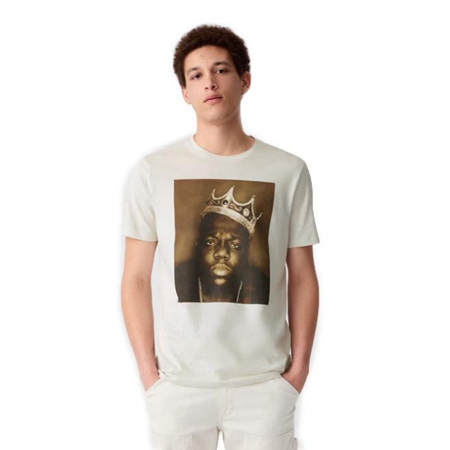 Футболка мужская GAP The Notorious BIG L Бежевый (2578375203)