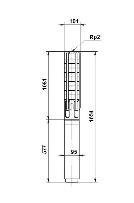 Насос для свердловин GRUNDFOS SP8A-21 4,0 кВт 3x400V (11701K21) - фото 3