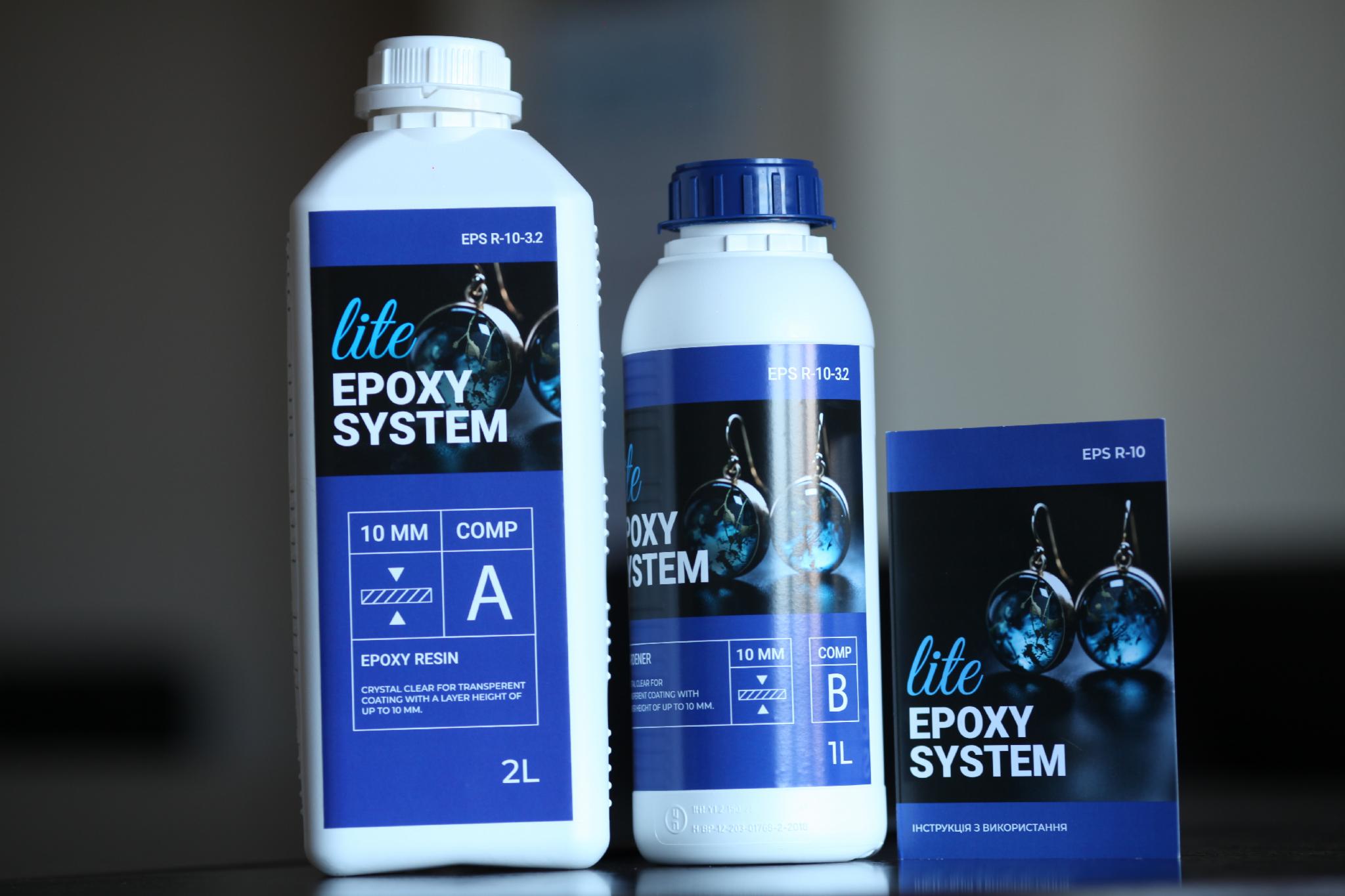 Смола эпоксидная двухкомпонентная lite epoxy system для пола 3,2 кг (EPS R-10 -3,2) - фото 1 Смола эпоксидная двухкомпонентная lite epoxy system для пола 3,2 кг (EPS R-10 -3,2) - фото 1