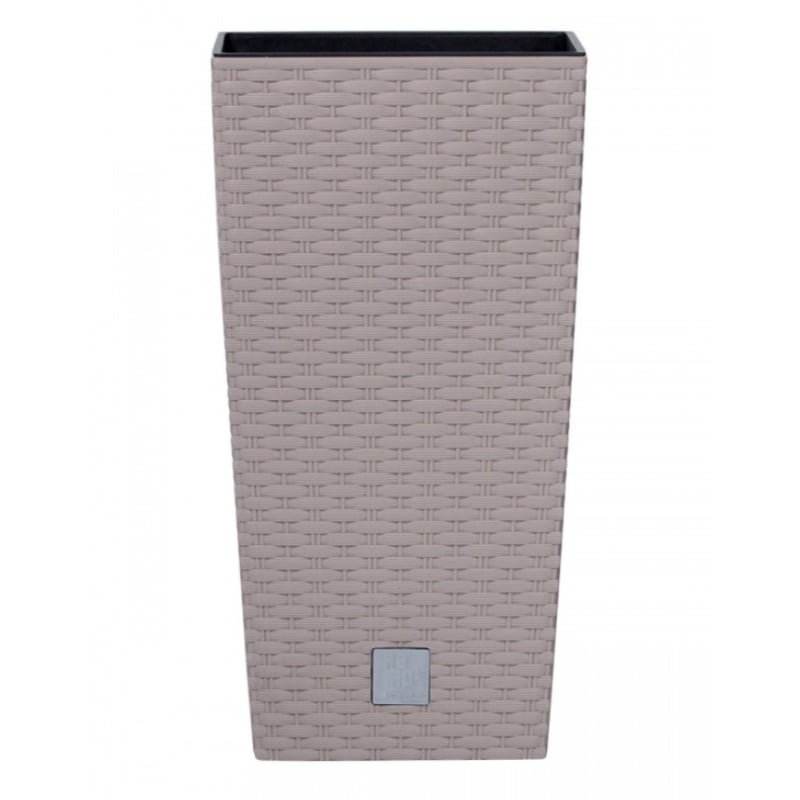 Горшок для цветов Prosperplast Rato со вставкой высокий 2в1 Н-61 см Мокко (77950-7529)