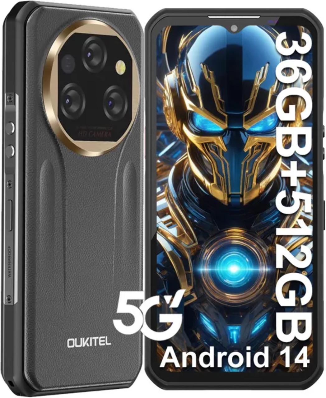 Смартфон Oukitel WP39 Pro 5G 12/512 Гб Global Version Gold (2612916446) - фото 1