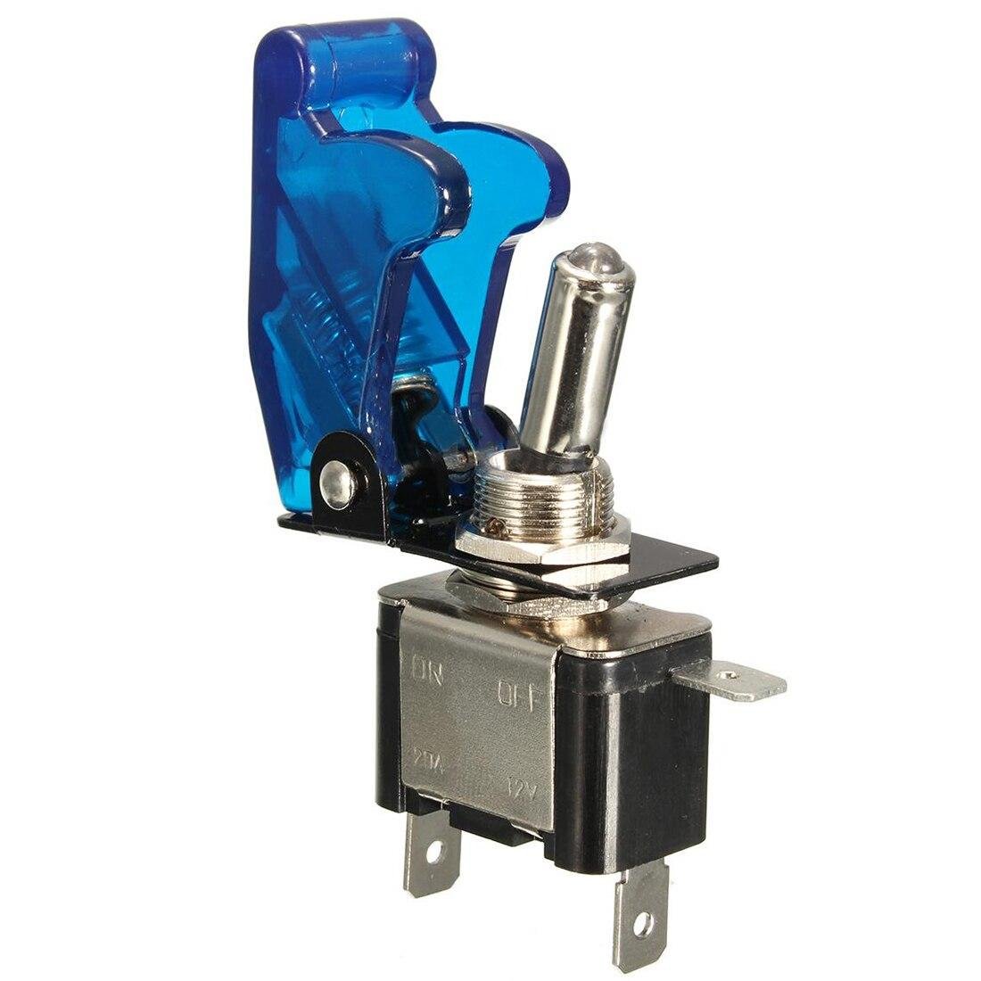 Тумблер питания механический SPST 12V 20А LED Blue (284892) Тумблер питания механический SPST 12V 20А LED Blue (284892)