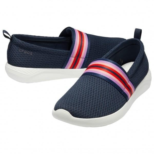 Сабо жіночі сліпони Лайтрайд Crocs Women's Literide Mesh Slip-on Sneaker Colorblock р. 36-37 Синій