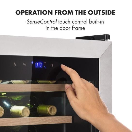 Винний холодильник KLARSTEIN Vinamour 19 (10033127) - фото 8 Винний холодильник KLARSTEIN Vinamour 19 (10033127) - фото 8